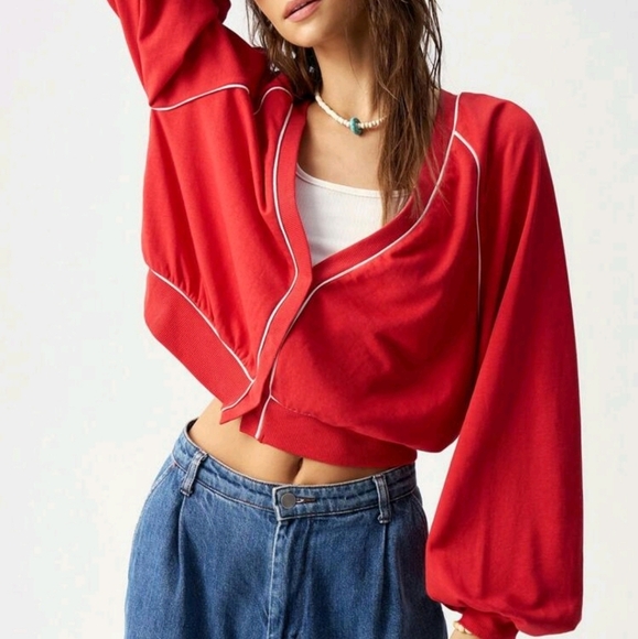 Sweaters - Vacation Knit Colorblock V-Neck Loose Regular Women Cardigan